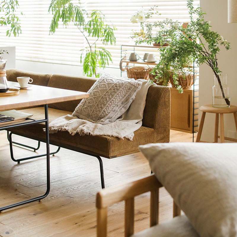 リネンブランケット linoo Daina ｜家具・インテリア通販 Re:CENO(リセノ)