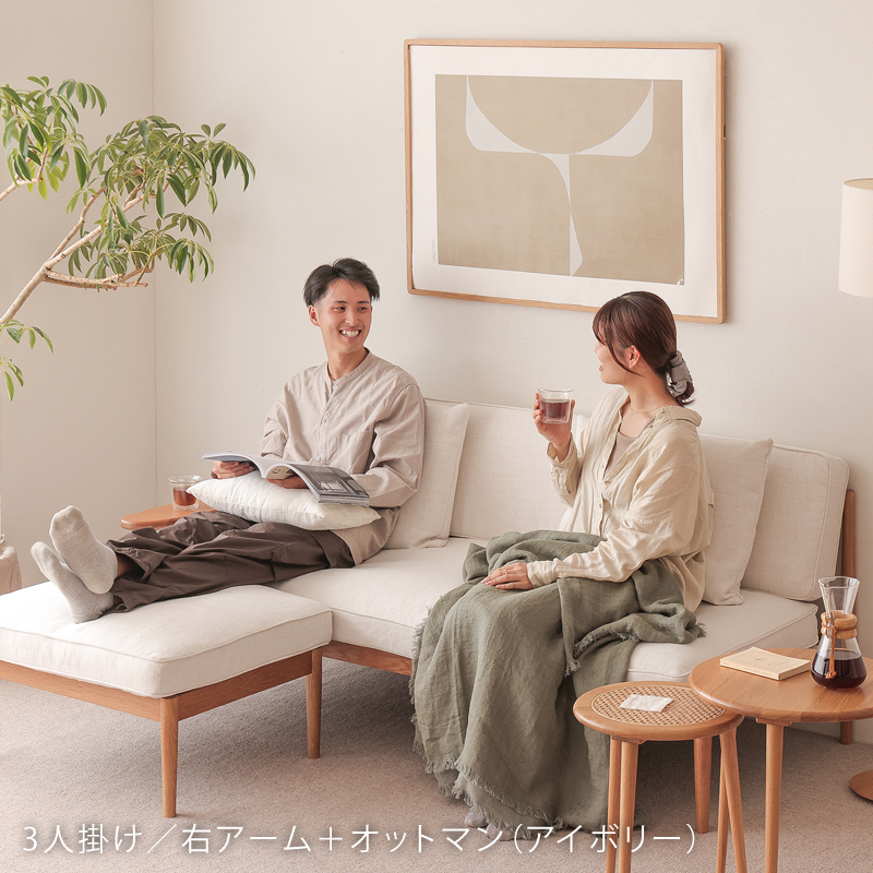 3人掛けソファー Along ｜家具・インテリア通販 Re:CENO(リセノ)
