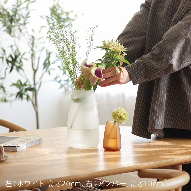 hanoia ベトナム高級インテリアショップ　フラワーベースSサイズ　新品未使用 フラワーベース KINTO TRE ｜家具・インテリア通販 Re:CENO(リセノ)
