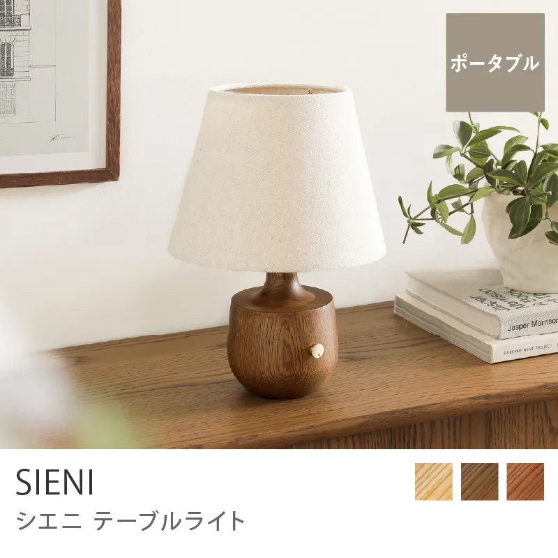 Re:CENO product|テーブルライト SIENI/2ndモデル/ブラウン