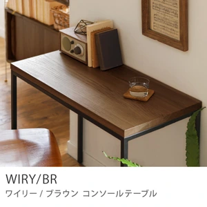 Re:CENO product｜コンソールテーブル WIRY／BR